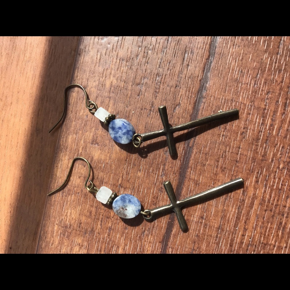 Cross Earrings